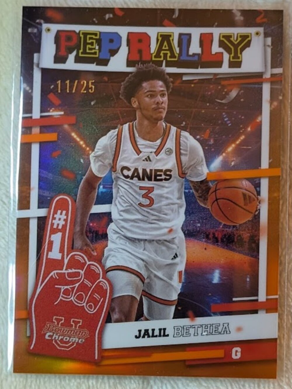 2025 Topps Pep Rally JALIL BETHEA #PR-10 11/25
